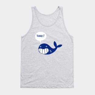 Grateful Whale Tank Top